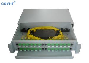 Quality 48 24 Cores ODF Splicing Fiber Termination Box FTTH SC FC ST LC wholesale