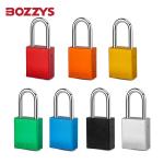Lockout Tagout Aluminum Padlock Industrial 76mm Metal Shackle With Master Keyed