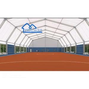 Quality Custom Big Mobile Polygon Arched PVC Indoor Badminton Sports Hall Tents Ang So On wholesale
