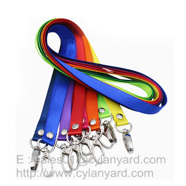Nylon badge holder lanyards factory
