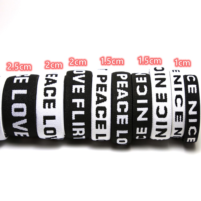 High Quality Jacquard Elastic Band For Garment & Bags