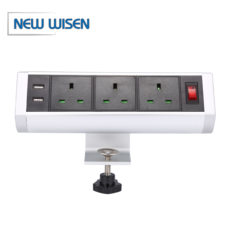 OEM Universal Clamp Mounted Surge Protector Power Strip With Usb Motorized