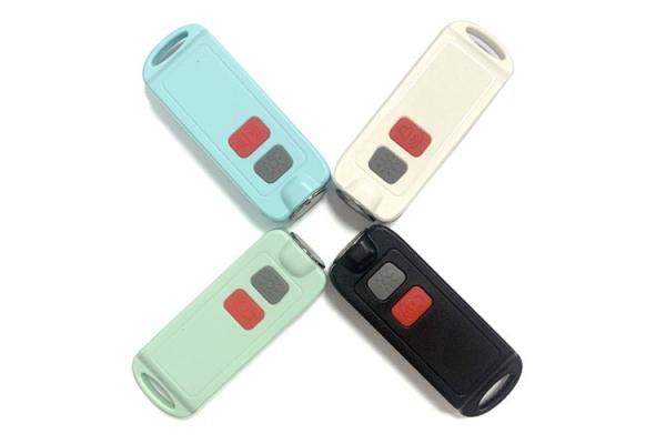 Cheap DC5V 130dB Personal Security Alarm Keychain USB Rechargeable for sale