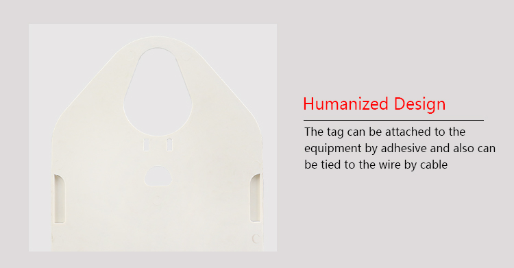 ABS Material Scaffold Safety Tags , Customized Width Lock Out Tag Out Tags
