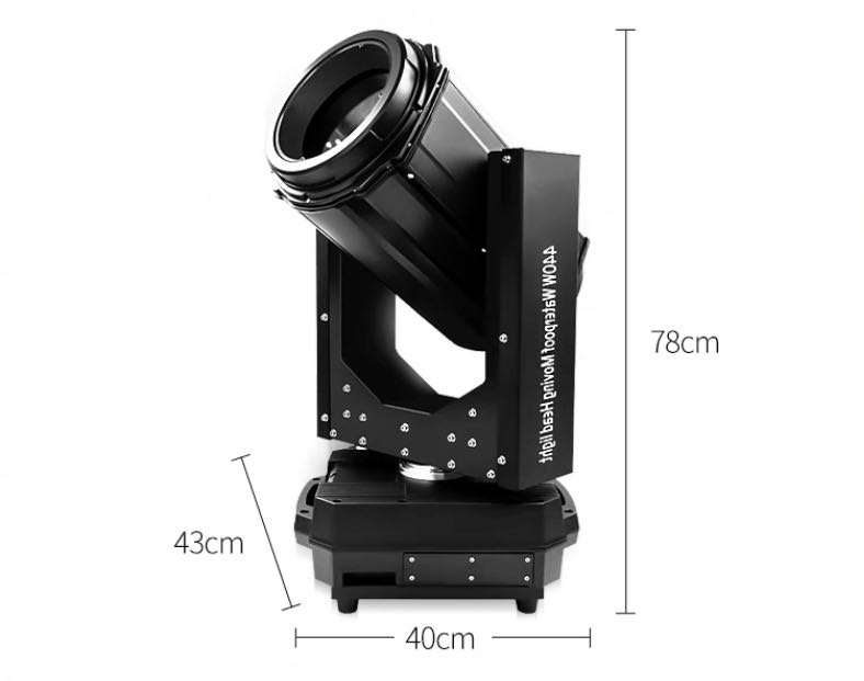 380W IP65 Waterproof Beam Light Stage Moving Head Light with 50000 Hours Lifespan