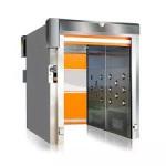 SUS304 Air Shower Clean Room Design , Transparent Window Air Shower Cabinet