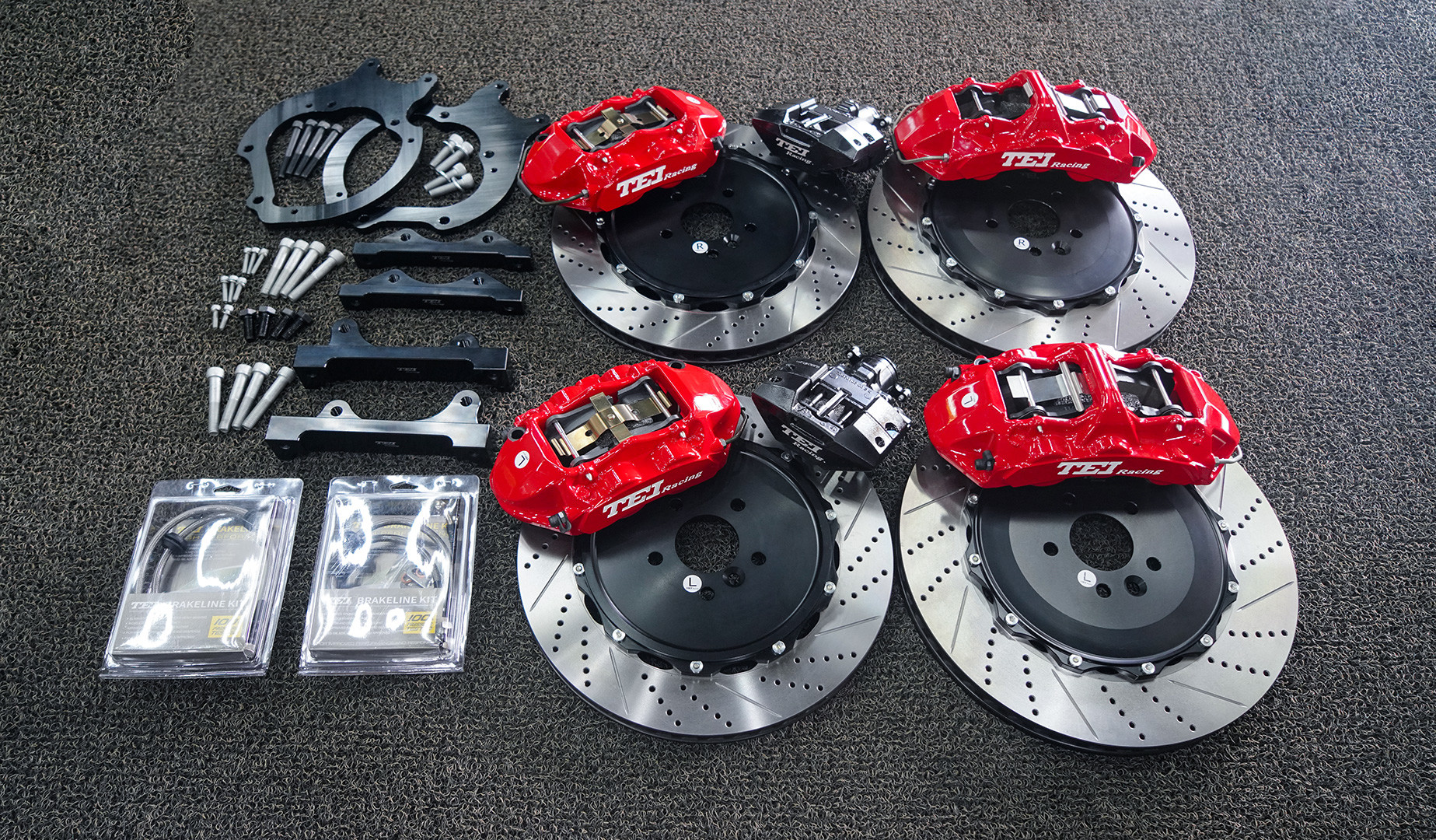 BBK S60 6piston caliper with 378*32mm for Jaguar XFL 20 Inch front and S40 with T small electrical caliper