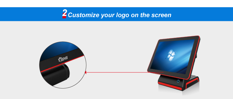 10 Points Touch Points Bimi Cash Register Touch Screen Monitors for Retail Pos System