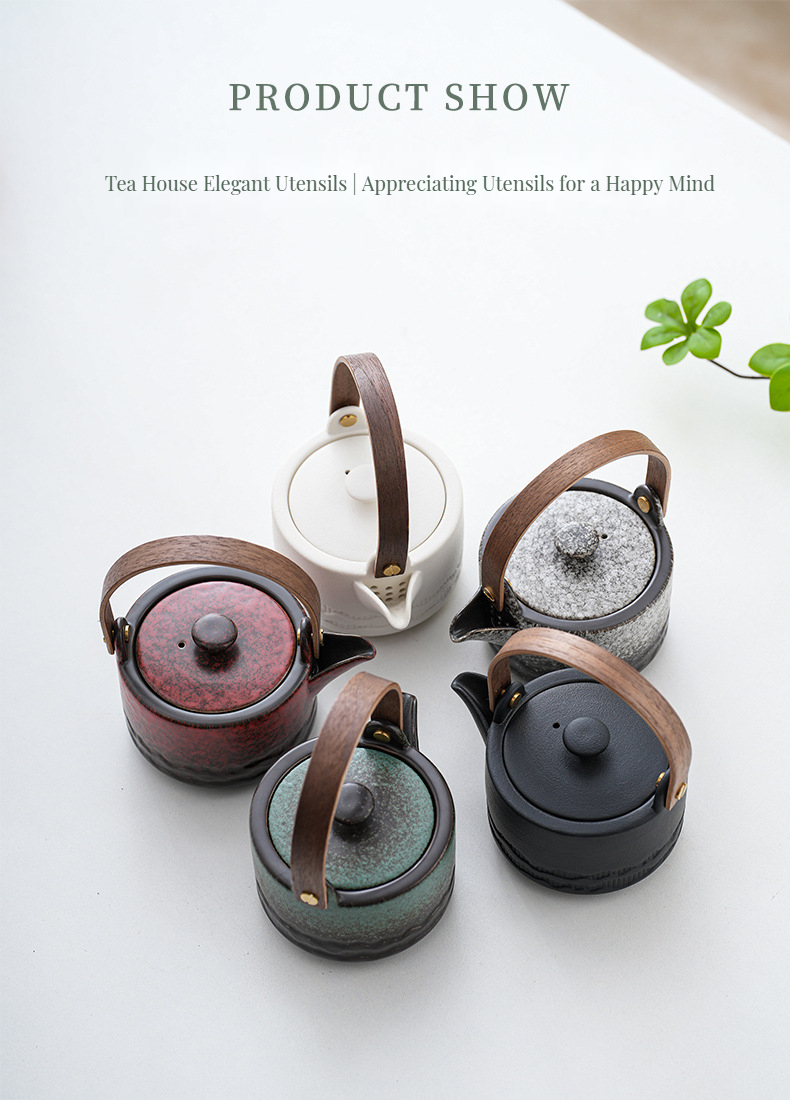 Kitchen Home or Commercial Antique Steel Tea Kettle with Classic Design 100% Pure Copper Transparent