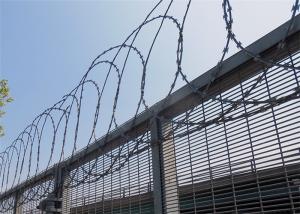 Quality Hi Tensile Flat Wrap Razor Wire BTO 12 Coils For Animal Husbandry Warehouse wholesale