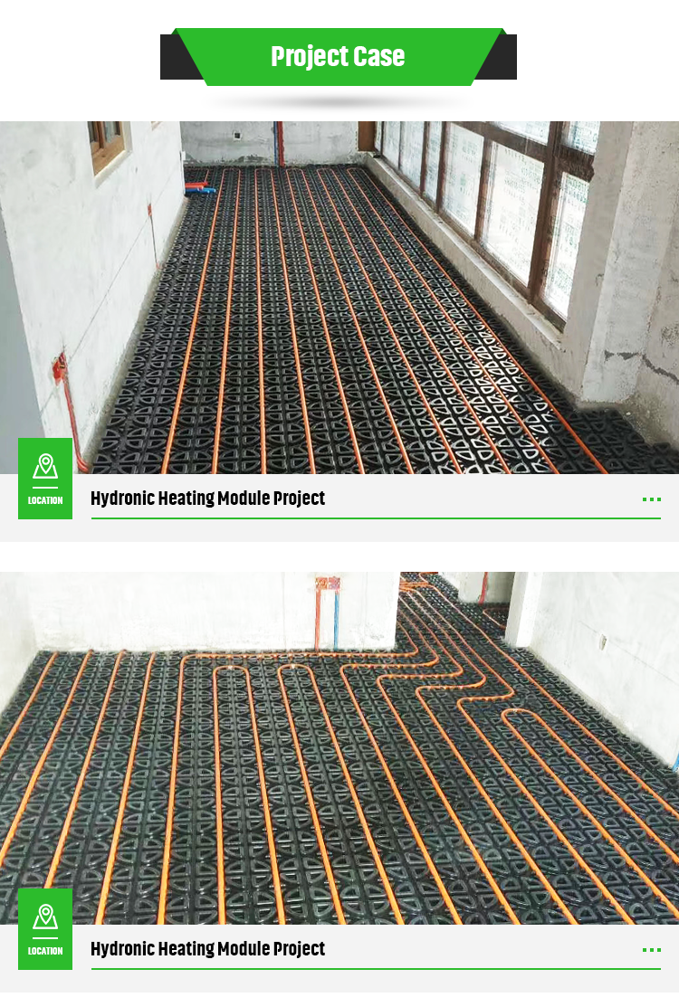 Graphic Design Floor Heating Parts For Water Underfloor Heat System