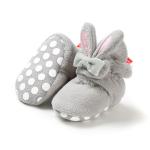 Fancy 2019 winter Flannel warm cute rabbit infant girl crib socks baby booties