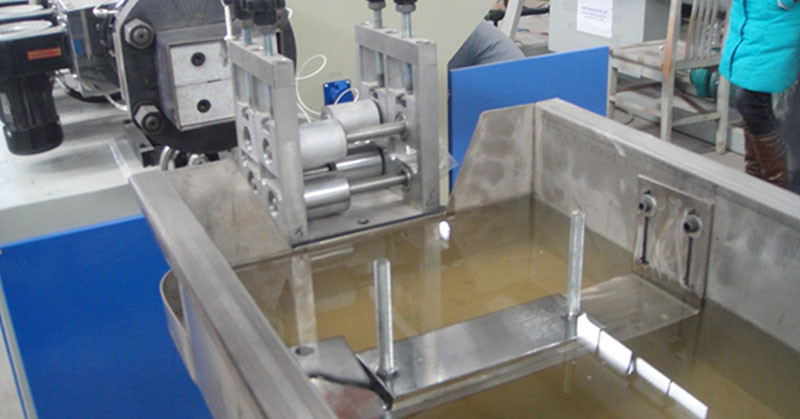 Twin Screw 37Kw PVC Edge Band Production Line Plastic Extrusion Machine