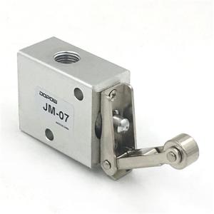 Quality White JM-07 Roller Pneumatic Air Valve Reduce Noise / Pollution wholesale
