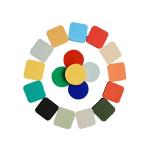 Odorless Multi Color Fluoroelastomer Precompounds Oil Resistant Rubber Pipe ODM