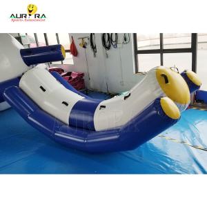 Quality Custom Color PVC Inflatable Water Seesaw Double Rocker Water Pool Toy wholesale