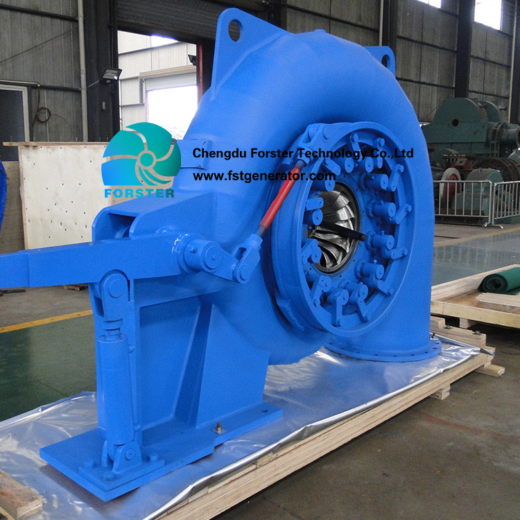 Low Loss Most Efficient Hydroelectric Generator , 60kw-250kw Water Dam Turbine