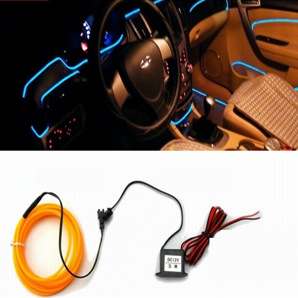 charming colorful lighting electroluminescent el wire for decoration