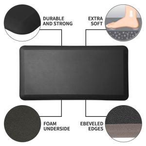 Quality Customizable Anti Fatigue Pads PU Foaming Desk Mats wholesale