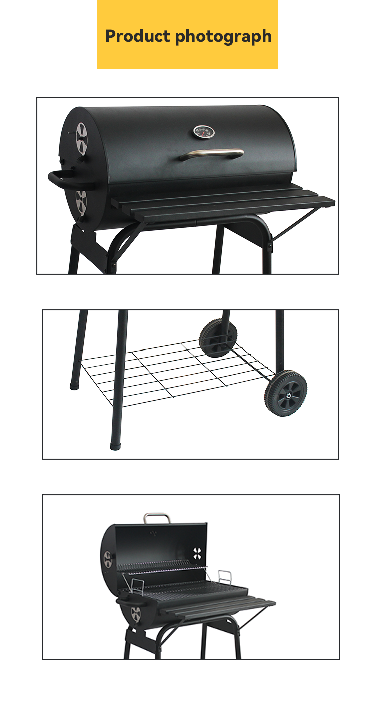 Portable Charbroiler Grills for Outdoor Camping Smoker Kitchen Machine BBQ Grill Charcoal