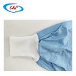 Waterproof Wood Pulp Disposable Surgical Gown for Medical Use