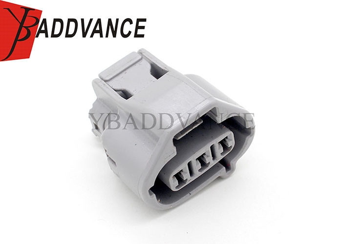 7283-1835-40 3 Pin Female Waterproof Automotive Connectors Gray Color For YZK