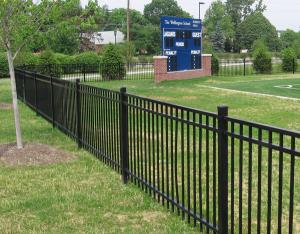 Quality Decorative 8ft Garden Iron Wrought Fence For Highway 1.2mm-2.5mm wholesale
