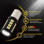 1157 1156 4014 66 SMD LED Brake Light Cars Reversing Interior LED Bulbs Auto