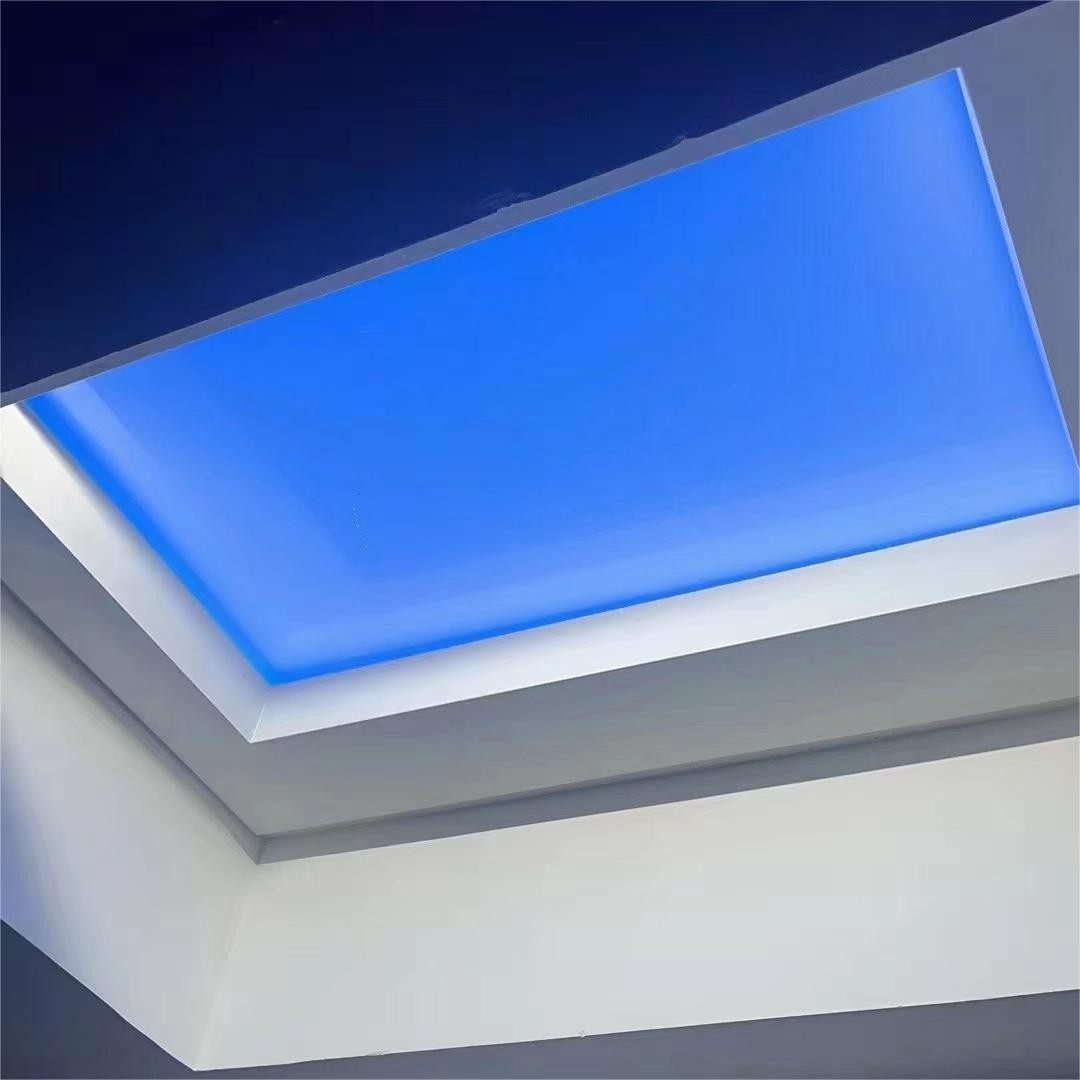 600x600mm projector sky light window ceiling blue sky light australia Tuya APP control led panel lamps