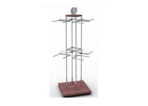 Quality Clothing Store Gondola Display Stands With Steel Hanging Bars 1000 * 1000 * 2400MM wholesale