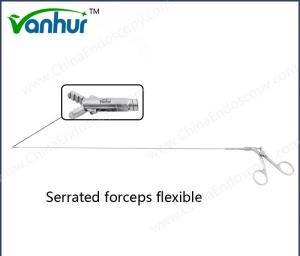 Quality Steel Urethro Cystoscope Flexible Serrated Forceps for Precise and Accurate Surgical wholesale