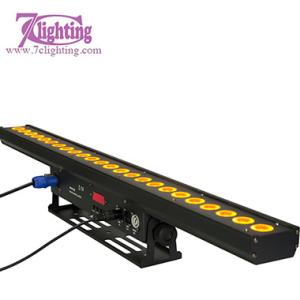 Quality 24x15W RGBWA LED Wall Washer Dmx control 24LED RGBWA Wash BAR wholesale