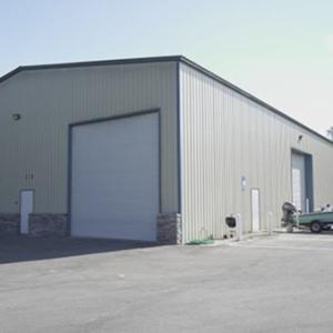 Quality Modern Prefab Commercial Buildings , Lightweight Steel Frame Construction Factory wholesale
