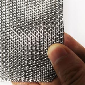 Quality SS 316L Twill Weave Industrial Filter For Mining / Chemical / Food Industry wholesale