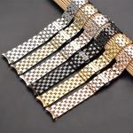 Stainless Steel WatchBand Men's Bracelet for Watches Ladies Wristwatches
