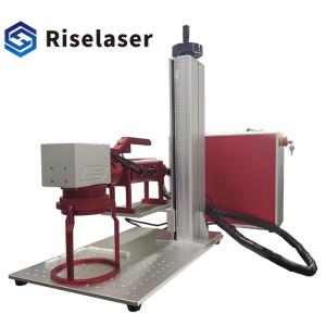 Quality Split Design Desktop Fiber Laser Engraver 50W Laser Marking Machine wholesale