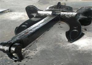 Quality Stockless Type A Hall Navy Modern Ship Anchor Black Color With High Performance wholesale