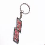 Professional Custom Metal Keychains / Silver Promotional Metal Keyrings