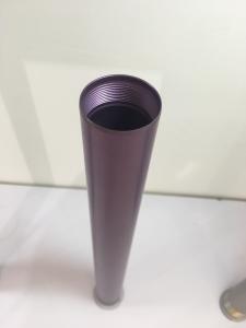 Quality Aodized Aluminum Round Tapping Tube / Flaring Tube for Fishing Pole wholesale