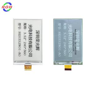 Quality E Ink Display Epaper Module 3.52 Inch 240x360 Resolution wholesale