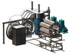 Horizontal Vacuum Metalizing Machine， Glass Bangle PVD Vacuum Coating Machine