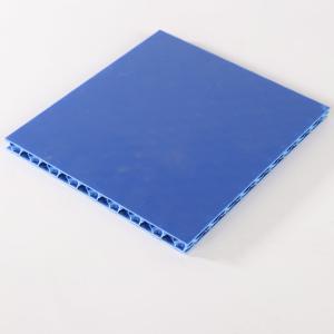 Quality Flat Corrugated Plastic Roofing Sheet Blue PP Hollow Corrugated Plastic Roof Panels Carton wholesale