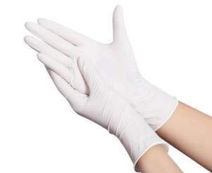 Quality Non Allergic Soft Disposable Nitrile Gloves Powder Free / Powdered Chemical Resistance wholesale