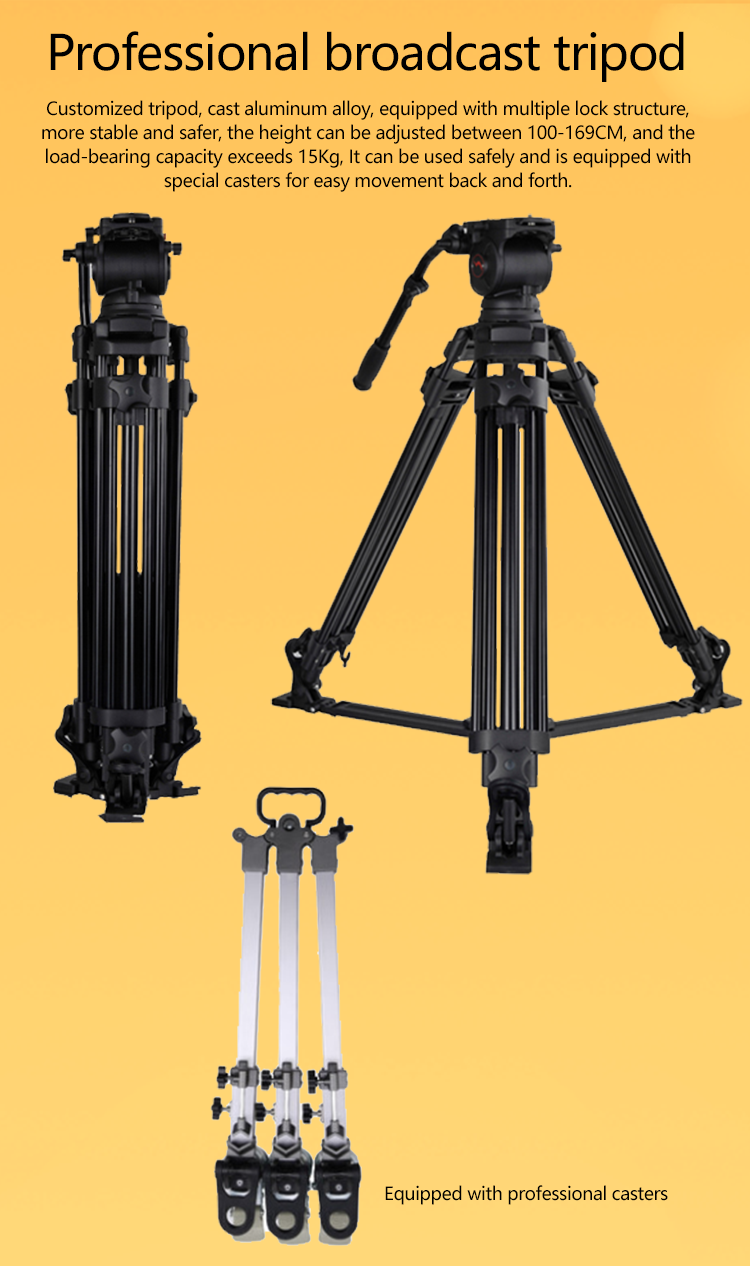 24 Inch Live Broadcast Studio Prompter with Built-in Computer and Bestview Video Support