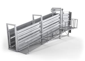 Quality Custom Leveled Livestock Loading Ramp Plans Hardwood Timber Floor wholesale