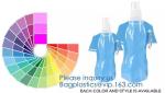 Environmental Cartoon Foldable Water Bottle Bag,BPA Free Plastic Custom Logo