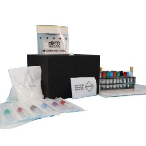 Quality FDA Ziplock Biohazard Specimen Transport Bags 167mmx283mm wholesale