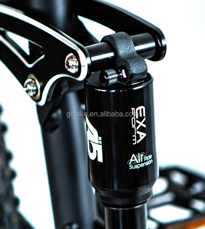 7 Speed 26" Aluminum Electric Full Suspension Mountain Bicycle with 21AH Battery Capacity