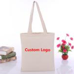 Silk Screen Printing PMS Color Cotton Tote Gift Bag