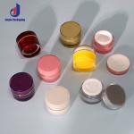 Plastic Mini Cosmetic Jars Cosmetic 10g Cream Jar With Screw Cap